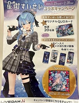 Amazon.co.jp: 星街すいせい コラボキャンペーン ポスター B2